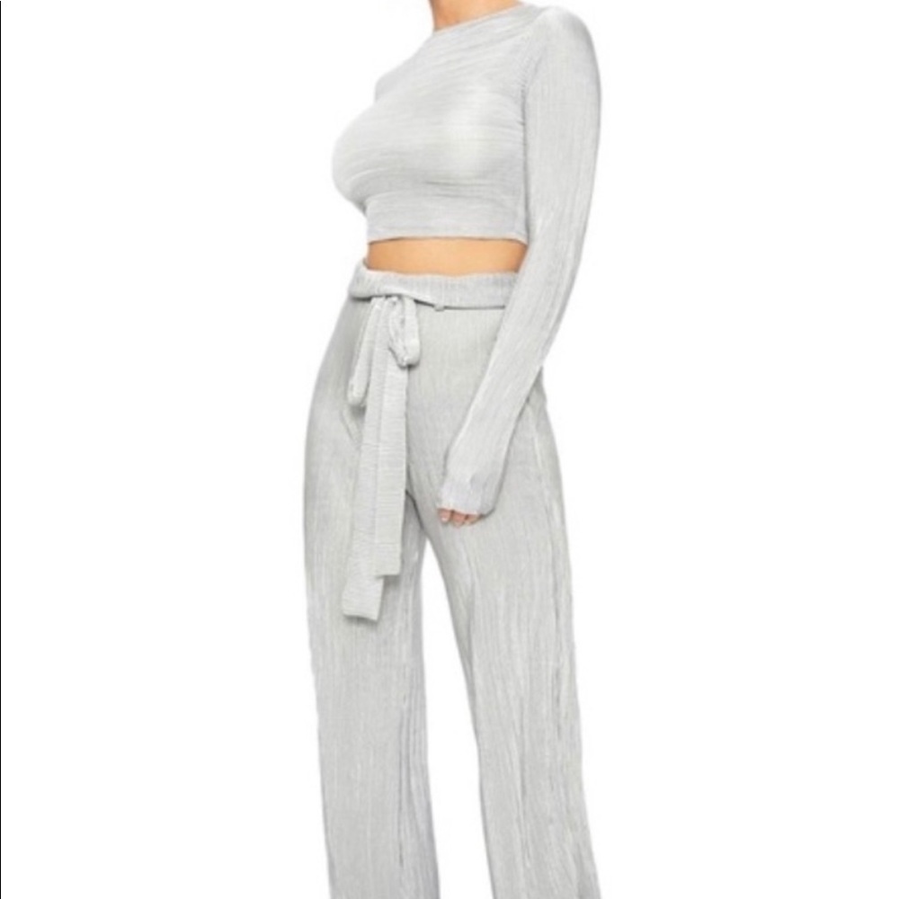 NWT Naked Wardrobe Always Pleated For Me Set